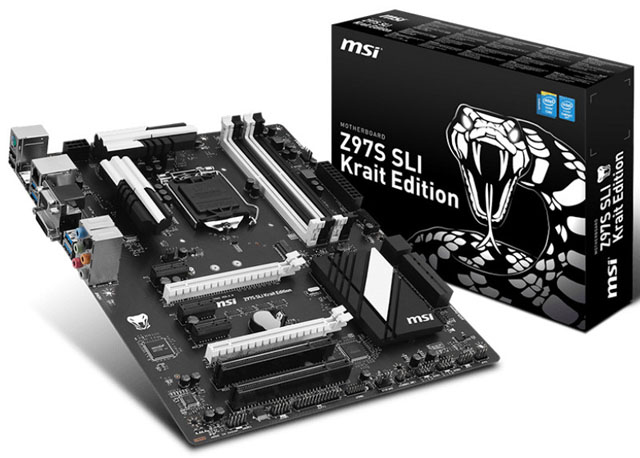 Stylová základní deska MSI Z97S SLI Krait Edition míří do prodeje