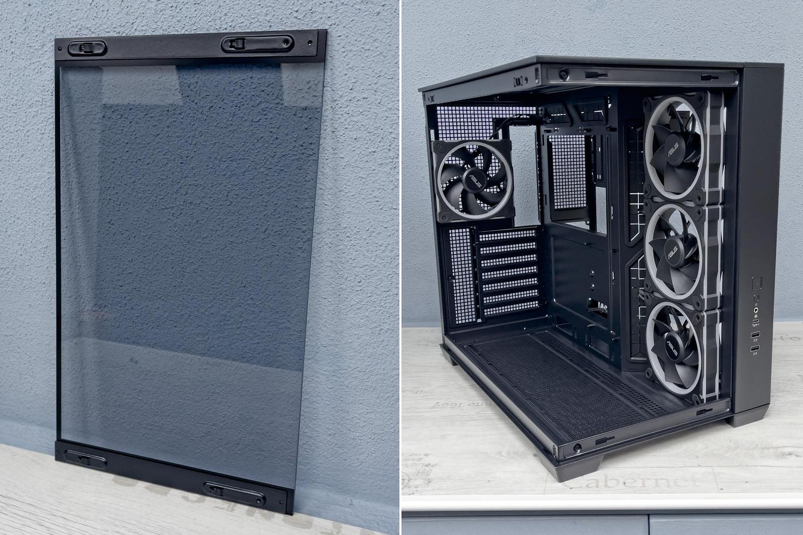 Test skříně ASUS A32 PLUS – světelná show v hlavní roli