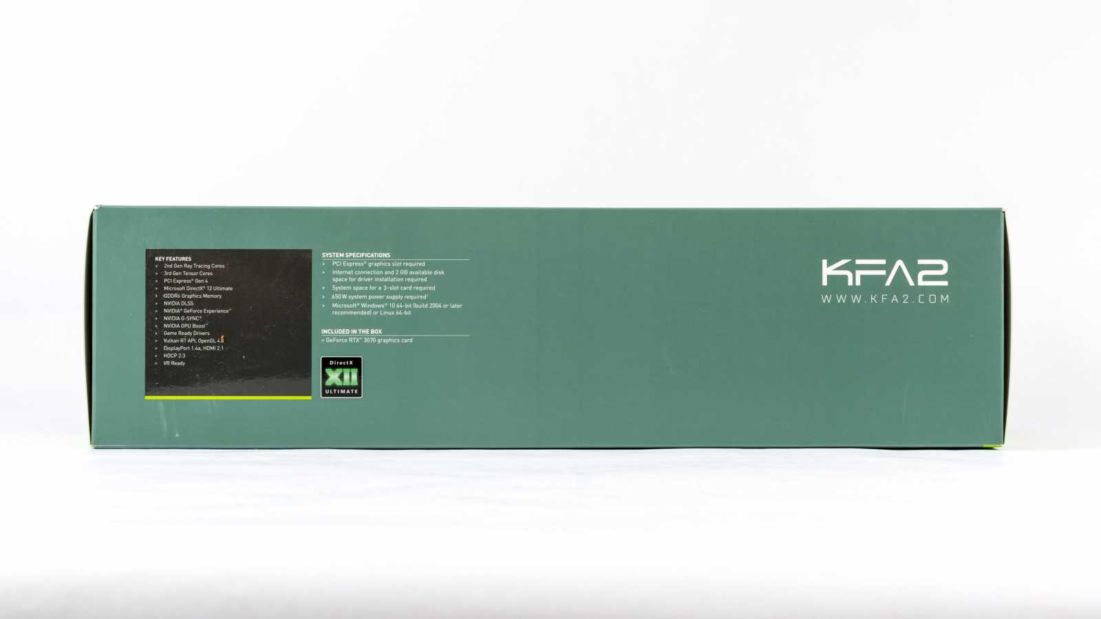 KFA2 GeForce RTX 3070 EX Gamer: dobrý základ