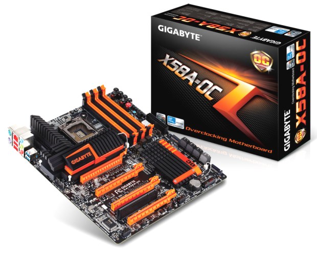 Gigabyte GA-X58A-OC – oranžový ďábel jen pro taktování