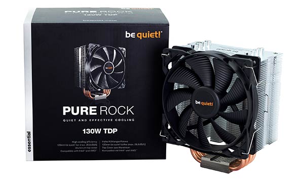 Firma be quiet! uvádí do prodeje svůj nový cenově dostupný chladič CPU Pure Rock