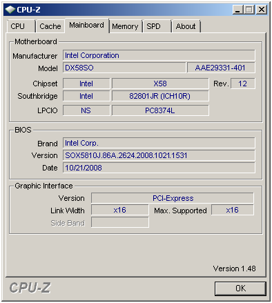 Intel DX58SO a zhodnocení desek pro Core i7