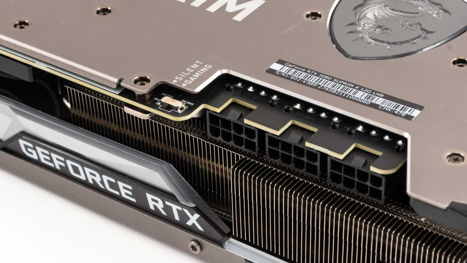 Test MSI RTX 3080 Suprim X 12G LHR: Pro blázny do hardwaru