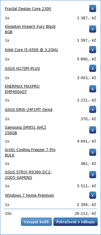 Test herních sestav za 25 tisíc: CZC, Mironet a T. S. Bohemia