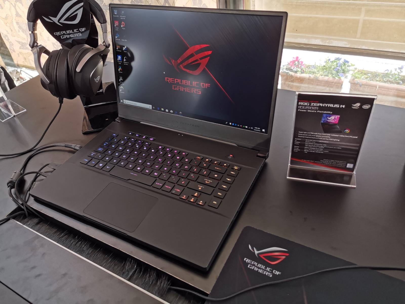 ASUS představil nové notebooky ROG. Udělají všem hráčům radost!