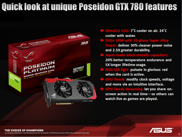 2× Asus: GeForce Poseidon GTX 780 a GTX 780 Ti DC2 OC