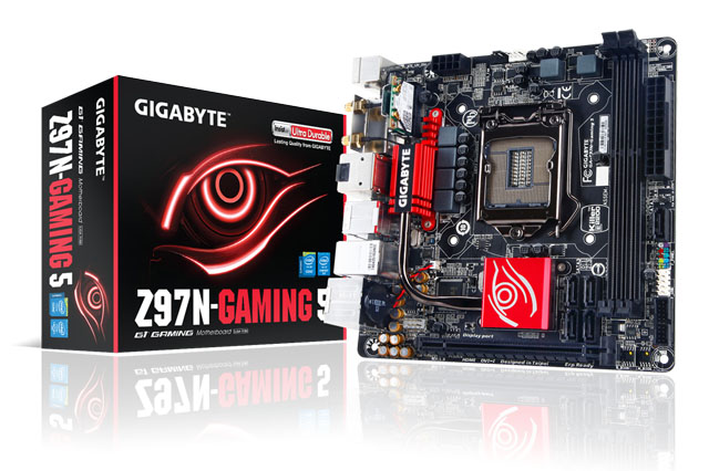 Gigabyte odhalil podobu své první mini-ITX základní desky série Gaming s čipsetem Z97 Express