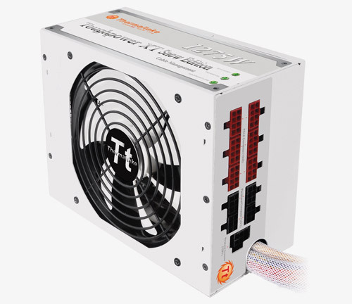 Thermaltake uvede zdroj Toughpower XT Platinum Snow Edition s výkonem 1275 W