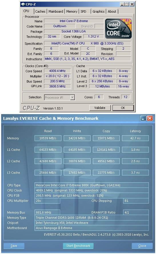 Intel Core i7-980X - Šest jader pro extrémní nasazení