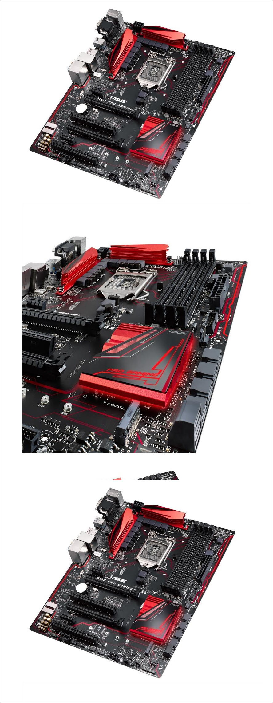 Do prodeje vstupují základní desky Asus B150 Pro Gaming/Aura a B150 Pro Gaming