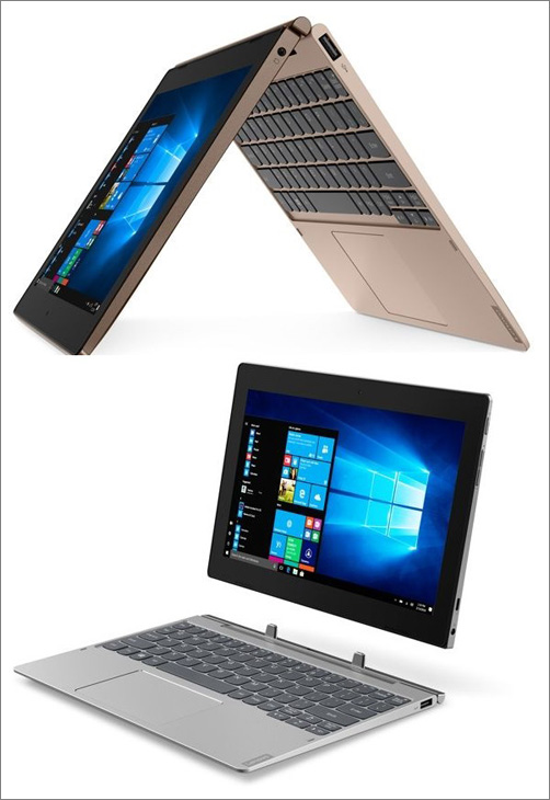 Lenovo kuchtí hybridní notebook Ideapad D3310