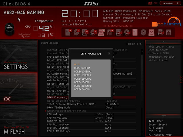 MSI A88X-G45 Gaming: luxusní design i výbava