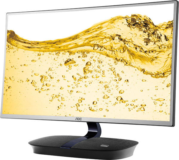 AOC oznámilo vydání 24" monitoru i2473Pwm s integrovanými 14W reproduktory 