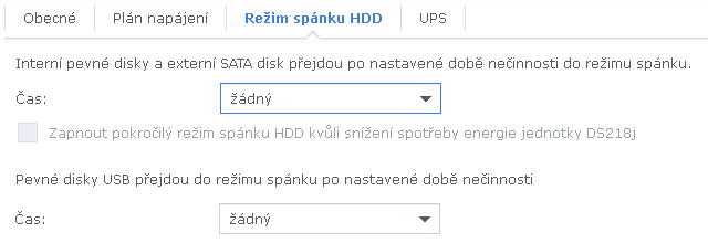 Uspávání disku