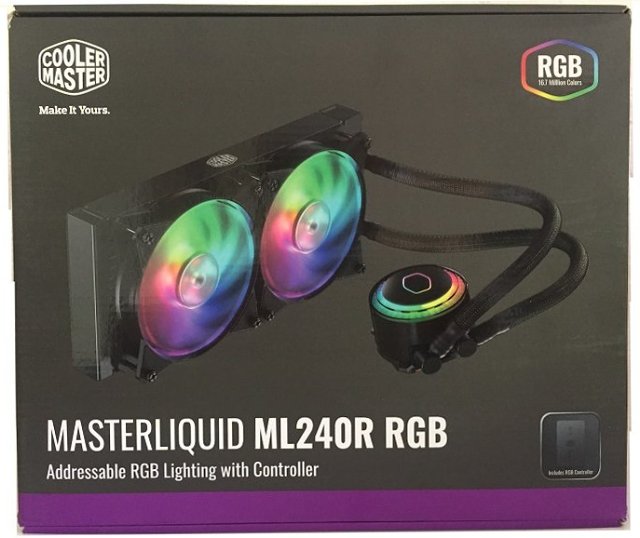 Cooler Master ML240R RGB – AiO vodní kit (pro CPU)