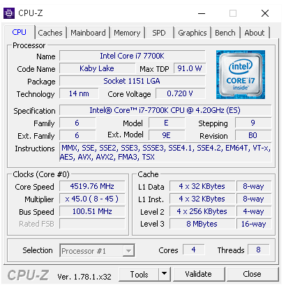 Core i7-7700K s taktem 4,5 GHz (Kaby Lake) v testu