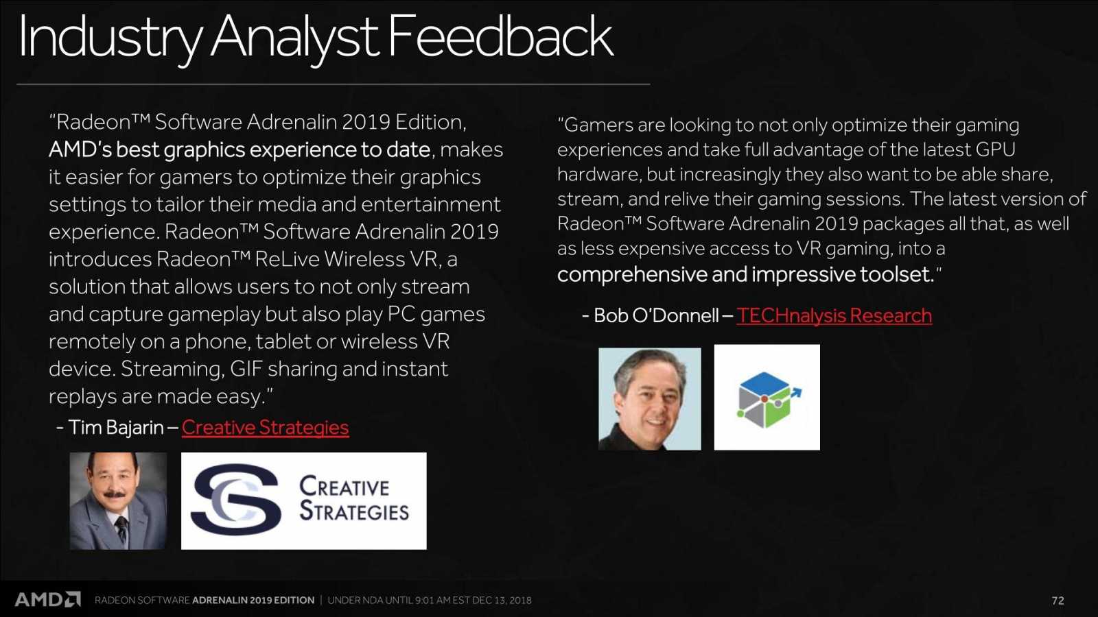 AMD Adrenalin Edition 2019: nové funkce a test výkonu