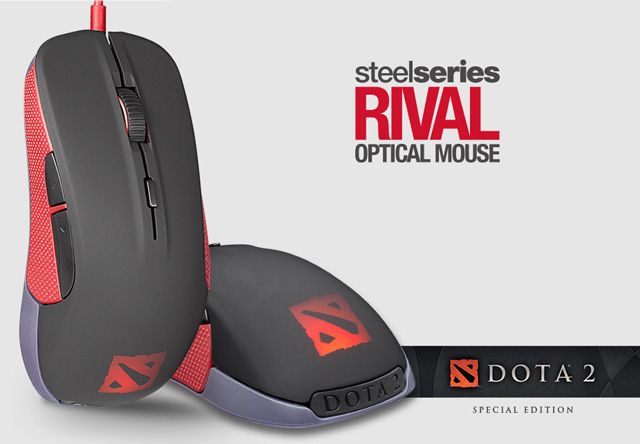 Firma SteelSeries představila herní myš Rival v edici Dota 2