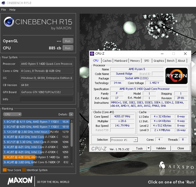 AMD Ryzen 5 1600, 1500X a 1400: šest a čtyři jádra v testu 