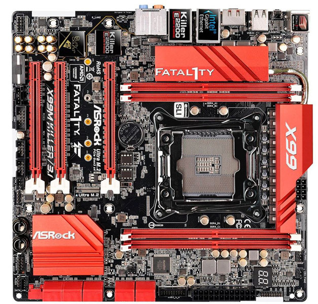 Firma ASRock představila novou herní základní desku X99M-Killer USB 3.1 s paticí LGA2011v3