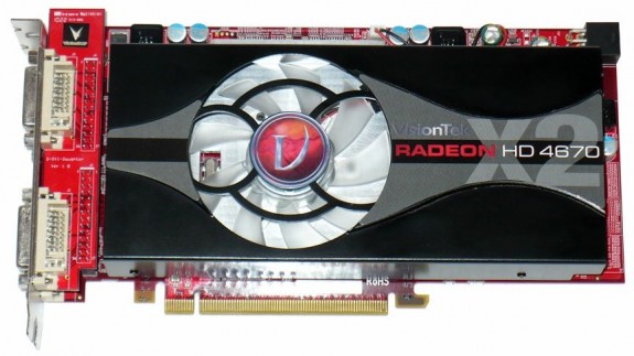 VisionTek uvedl dvoučipový Radeon HD 4670