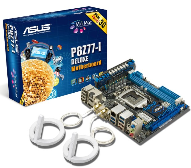 Asus P8Z77-I Deluxe – miniaturní ITX deska pro Ivy Bridge