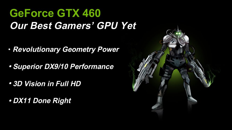 Exkluzivně: nVidia GTX 460 ve slajdech!