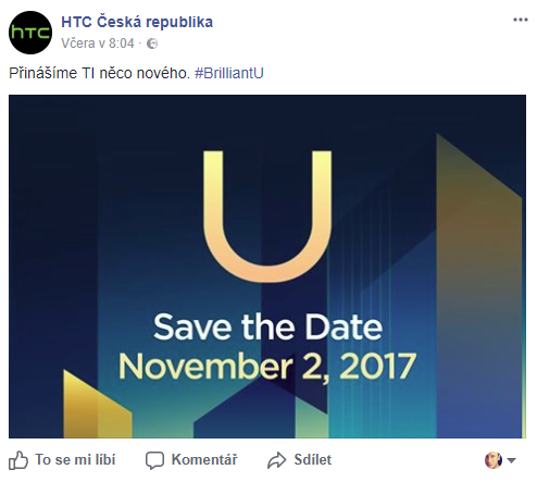 HTC U11 Plus zná datum premiéry