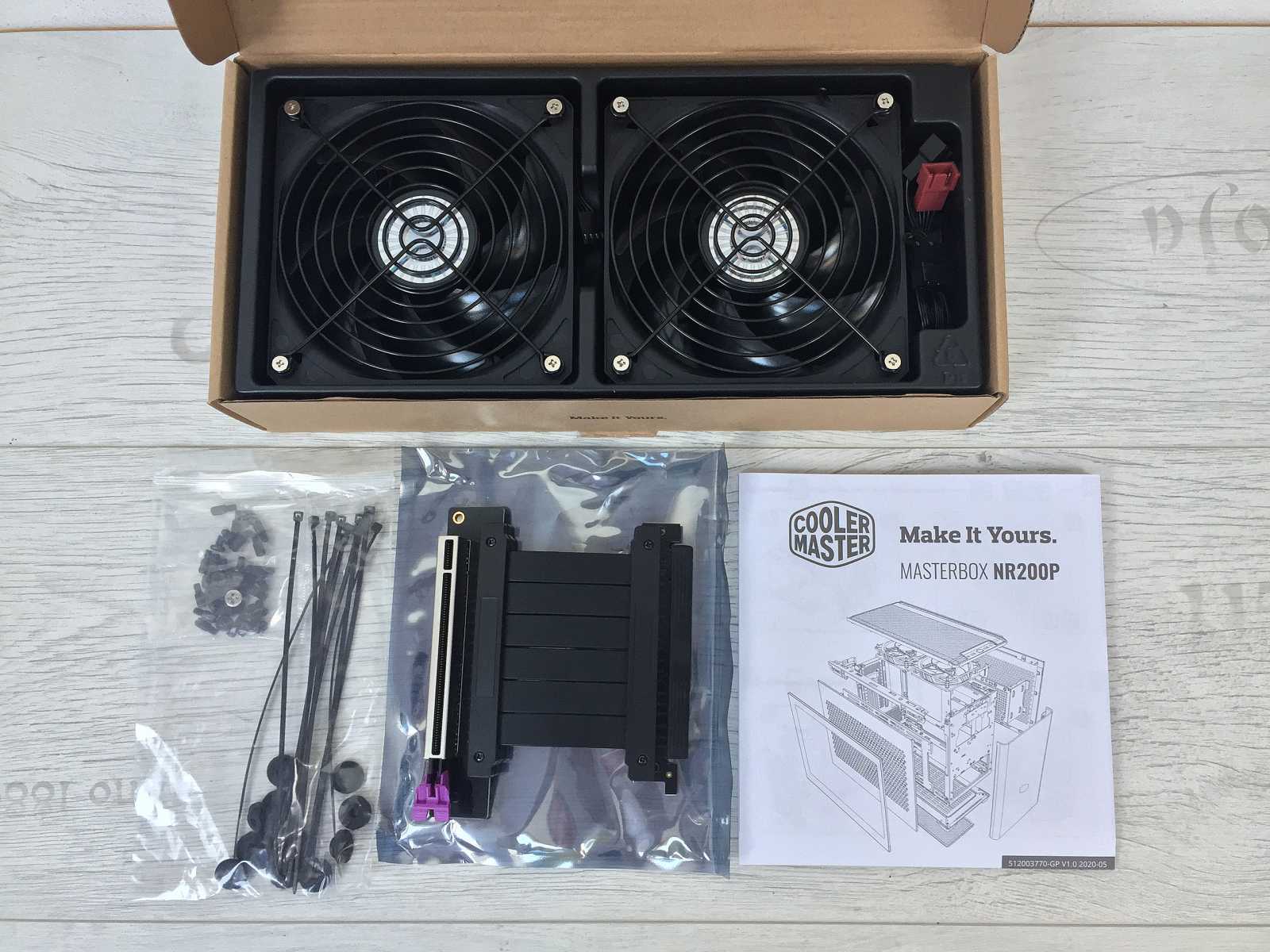 Test mini-ITX skříně Cooler Master MasterBox NR200P Color