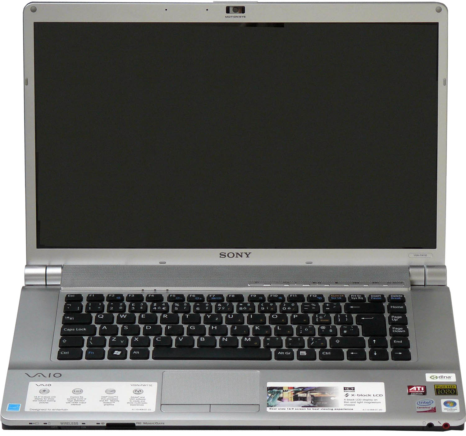 Sony VAIO VGN-FW11E - velký a stylový