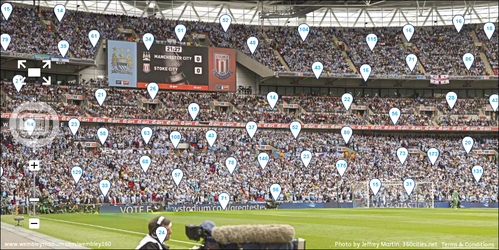 Největší sportovní fotografie světa ukazuje stadion ve Wembley, má rozlišení 10 gigapixelů