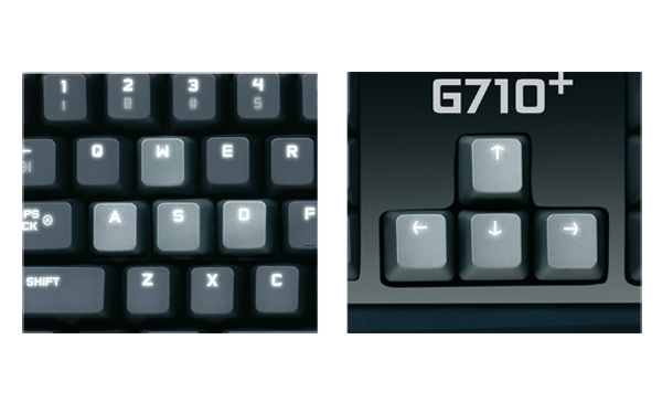 Logitech G710+ – vkusný design s mechanickými spínači