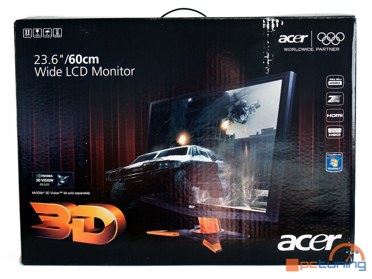 Acer Aspire GD245HQ – pro 3D jak dělaný