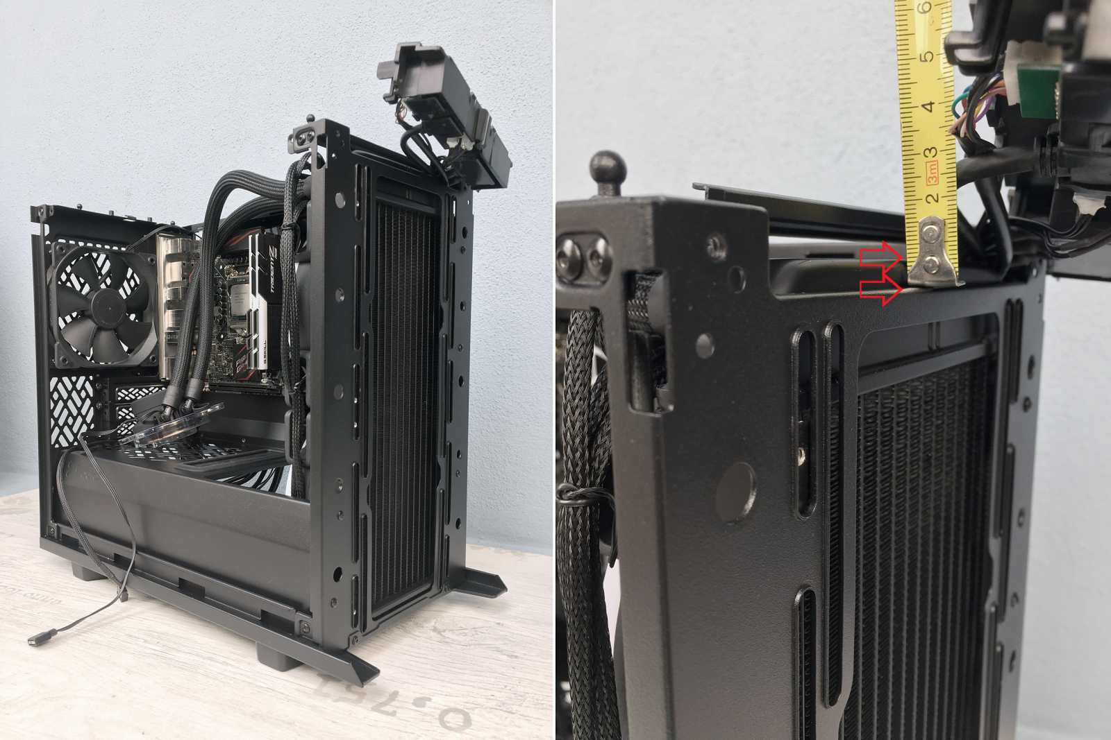 Test skříní Fractal Design Meshify 2 Mini a Define 7 Nano