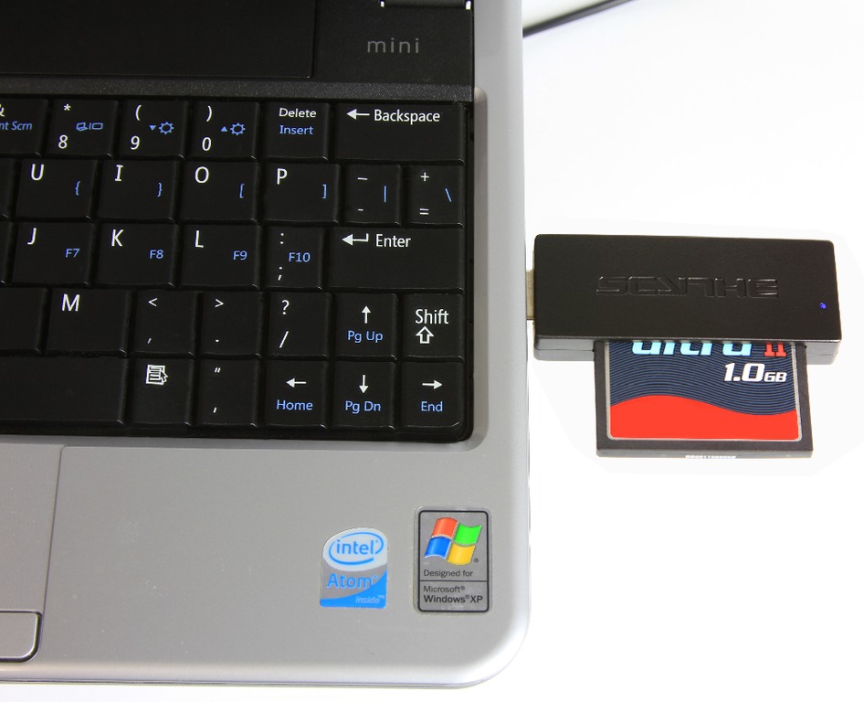 Scythe CF-Reader: Čtečka s USB 3.0 o velikosti flashky