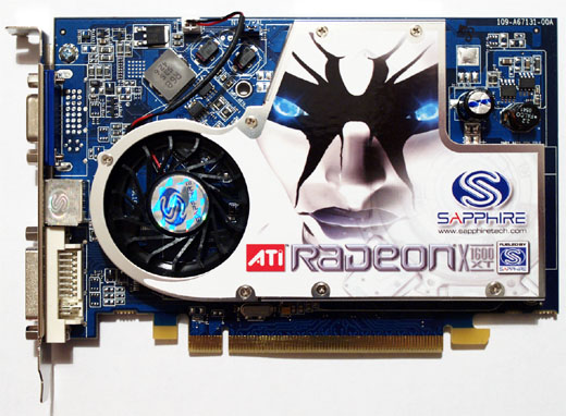 Test 3 grafických karet Radeon X1600XT 256MB