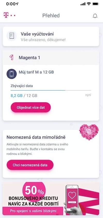 Poradíme vám, jak od T-Mobile aktivovat neomezená data zdarma 