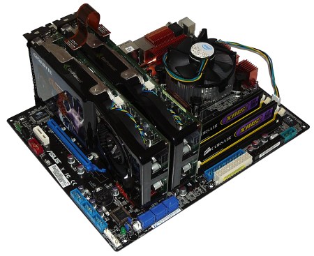 Nástin výkonu nové "GX2" pomocí GeForce 8800 GTS SLI