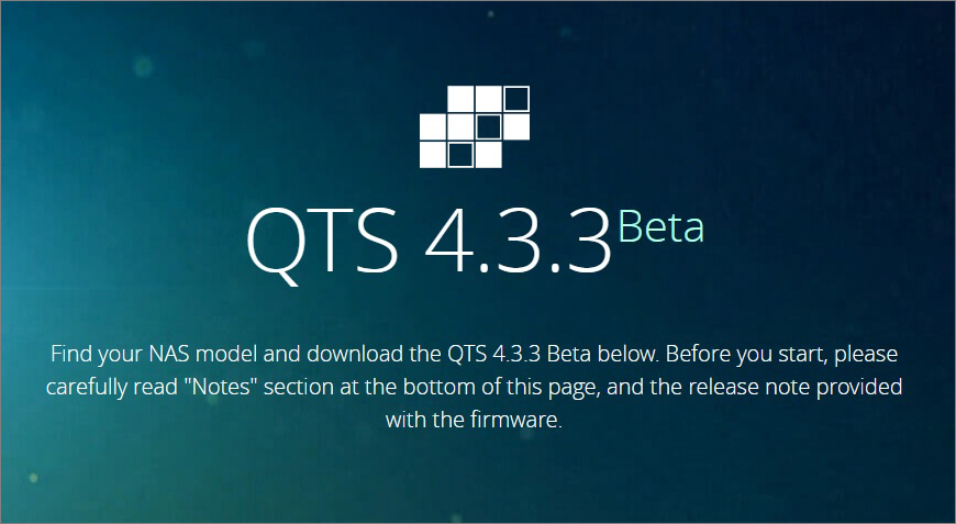 QNAP vydává QTS 4.3.3 Beta pro podporu zálohování souborů z mechanik na optické disky
