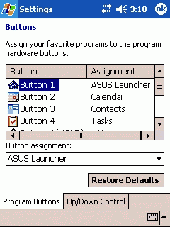 Letní navigace: PDA Asus A716 + GPS Holux 230