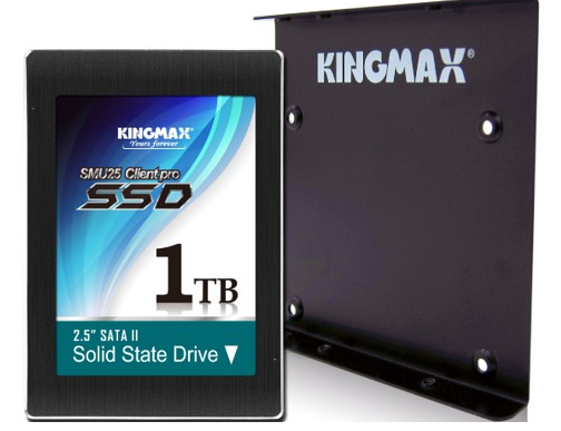 Kingmax SMU25: SSD s kapacitou 1 TB