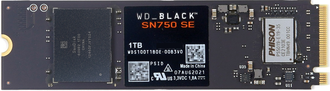 WD_Black SN750 SE 1 TB: (Nedobrá) Budoucnost SSD je tady