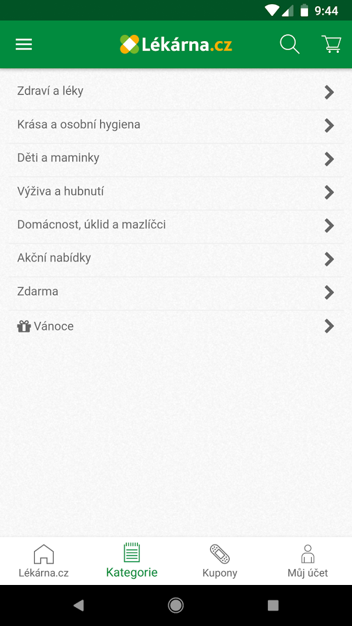 Lékárna.cz spustila mobilní aplikaci pro Android