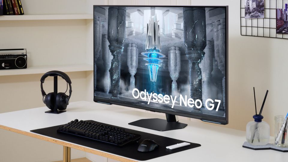 Odyssey Neo G7 je první plochý mini-LED monitor od Samsungu
