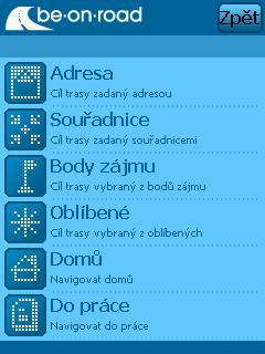 Navigace pro PDA v praxi - recenze Be-on-road