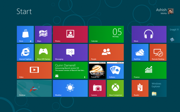 Microsoft prý tlačítko Start do Windows 8 nevrátí