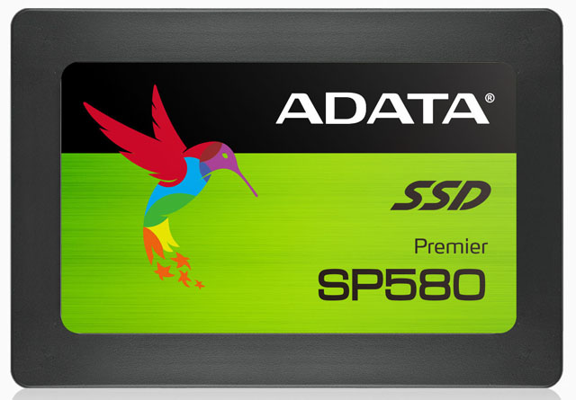 ADATA vydává novou řadu 7mm 2,5" SSD Premier SP580