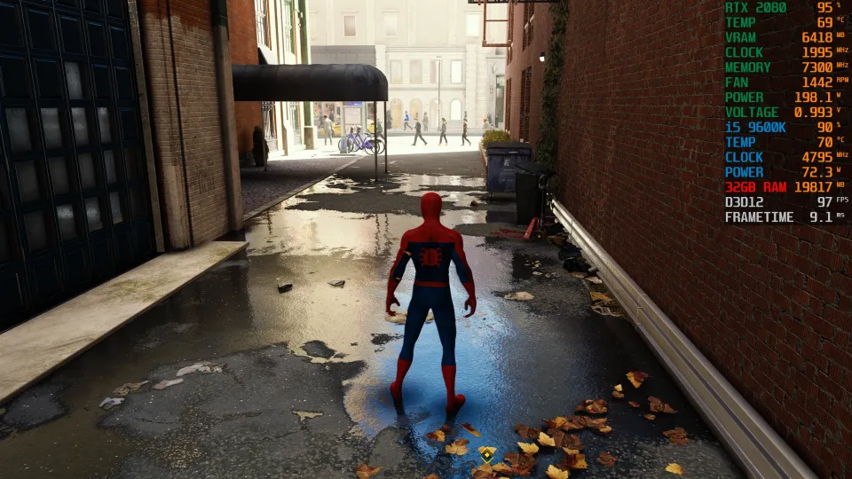 Marvel's Spider-Man Remastered: ray tracing a vliv na výkon a kvalitu obrazu
