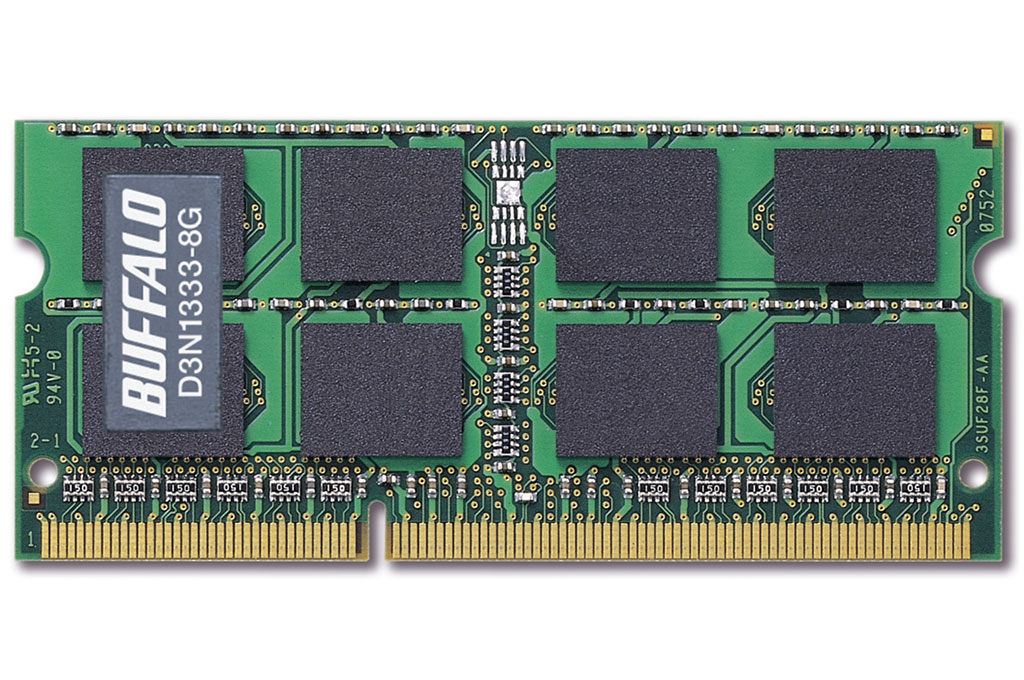 Buffalo představilo nové 8GB paměťové moduly DDR3