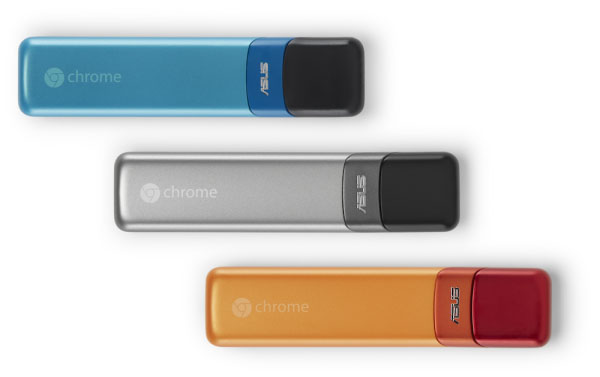 Google a ASUS navázali spolupráci za účelem vývoje Chromebit, mikropočítače velikosti flash disku